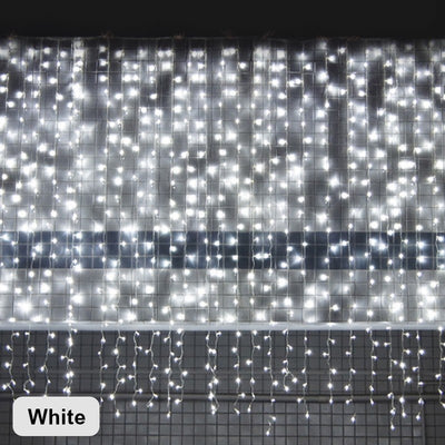 Luces Cortina LED Efecto Cascada - Iluminación Decorativa Impermeable - Image 16