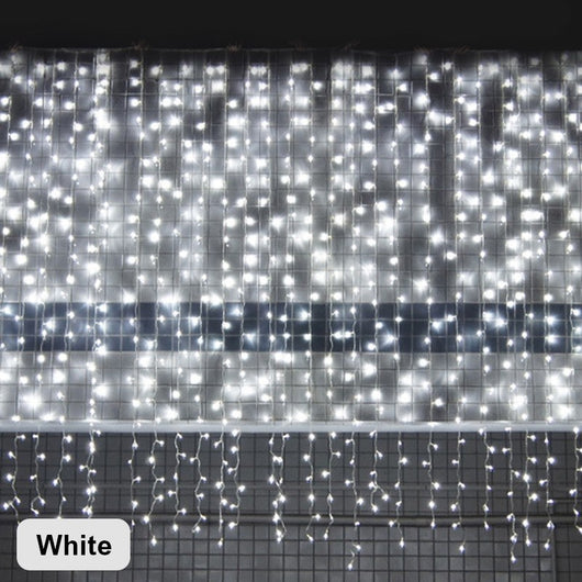 Luces Cortina LED Efecto Cascada - Iluminación Decorativa Impermeable - Image 16
