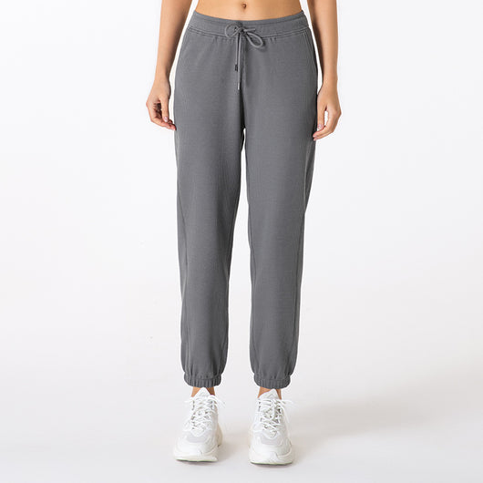 Pantalones Deportivos Casuales de Cintura Alta, Bolsillos y Secado Rápido - Image 3