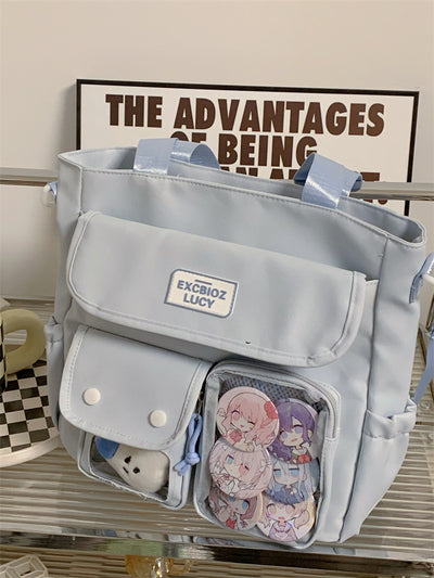 Bolsa Tote Escolar Japonesa de Gran Capacidad para Estudiantes - Image 33