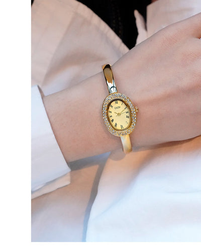 Reloj Pulsera Mujer Diseño Ovalado Elegante - Image 8