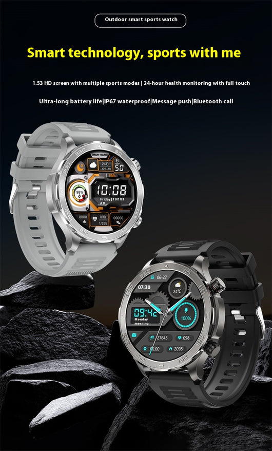 Reloj Inteligente DK67 con Llamadas Bluetooth para Deportes y Negocios - Image 9