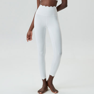 Pantalones de Yoga Talla Grande Lycra Cuero Lechoso - Ajuste Perfecto y Cómodo - Image 6