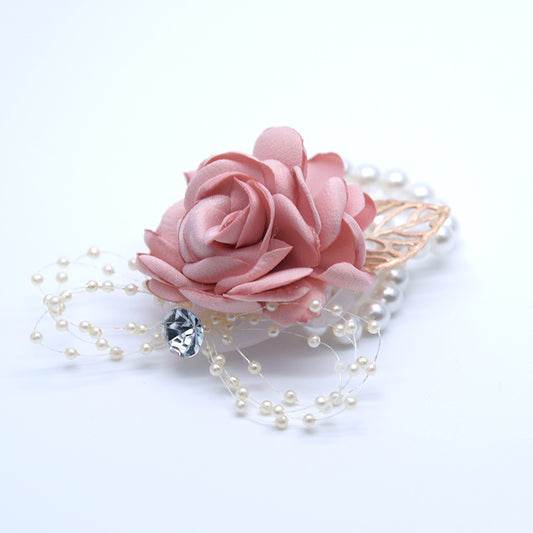 Pulsera Floral para Novia, Damas de Honor y Eventos Especiales - Image 2