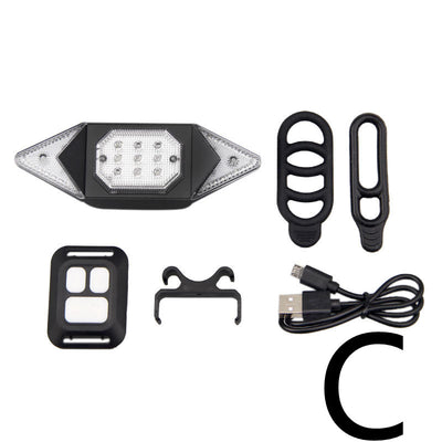 Luz Trasera para Bicicleta con Control Remoto Inalámbrico y Carga USB - Image 3