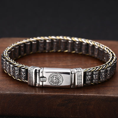 Pulsera de Plata Tailandesa con Cuentas Ajustables - Estilo Unisex Trendy - Image 5