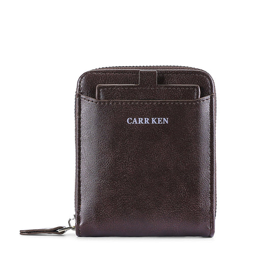 Billetera Corta de Hombre con Cierre - Diseño Casual Moderno - Image 9