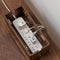 Organizador de Escritorio en Madera Maciza con Soporte para Router y Cables