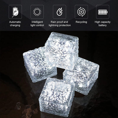 Luces Solares Enterradas para Jardín - Decoración de Caminos LED - Image 19