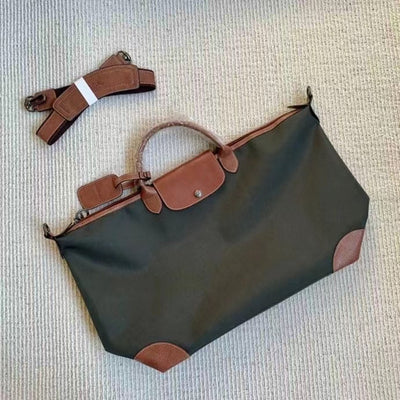 Bolsa de Viaje Grande en Cuero Genuino - Estilo Clásico para Mujer - Image 7
