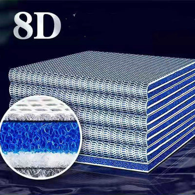 Algodón Filtrante 8D para Acuarios - Material Blanco Pequeño