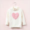 Suéter Tejido Infantil con Diseño de Amor - Pullover Moderno