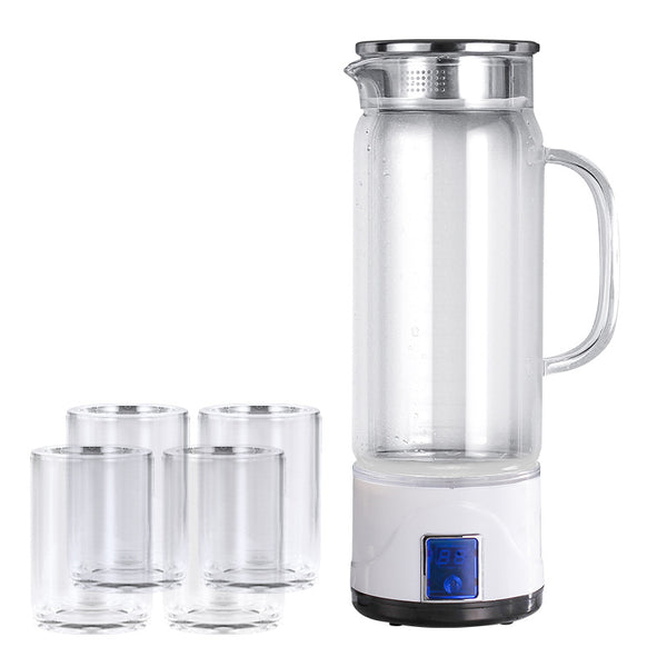 Set de Hervidor y Vaso de Hidrógeno Premium - Regalo Perfecto