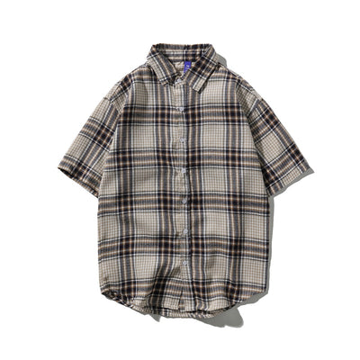 Camisa de Cuadros Manga Corta - Image 12