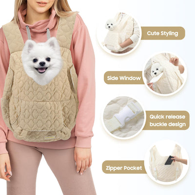Mochila Pectoral para Mascotas de Gran Capacidad Transpirable - Image 12
