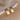 Women's Retro Simple Matte Gold Metal Earrings