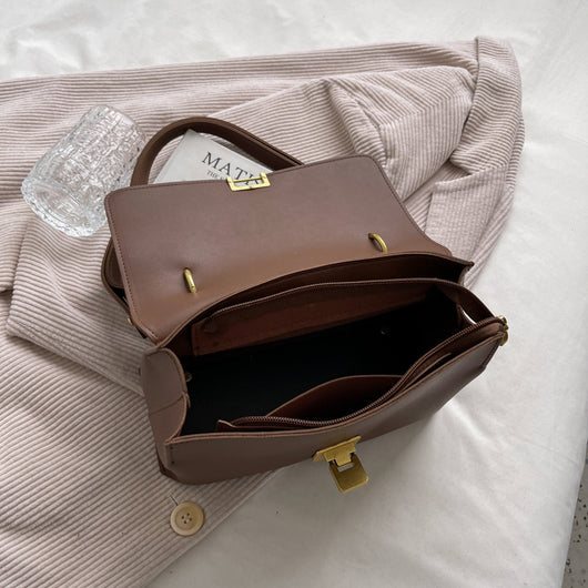 Bolso Bandolera Minimalista de Invierno - Diseño Asimétrico Moderno - Image 15