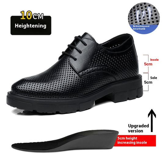 Zapatos de Cuero para Hombre con Plataforma Elevadora 10cm - Estilo Ejecutivo - Image 14