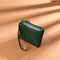 Cartera Clutch de Cuero PU Color Sólido