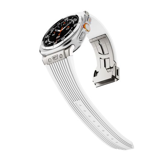 Correa de Reloj de Silicona y Aleación con Textura de Grano - Image 19
