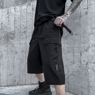 Pantalones Cortos Holgados de Trabajo Unisex - Estilo Cargo Moderno - Image 5