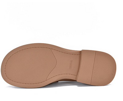 Mocasines de Cuero para Mujer con Hebilla Metálica - Image 7