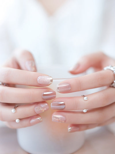 Blindaje Decorativo de Uñas Efecto Ojo de Gato Brillante para Primavera y Verano - Image 12