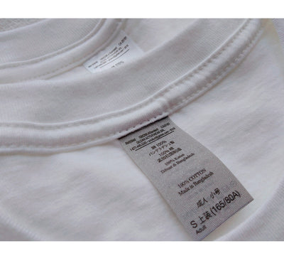 Camiseta de Algodón para Mujer Manga Corta Cuello Redondo - Image 3
