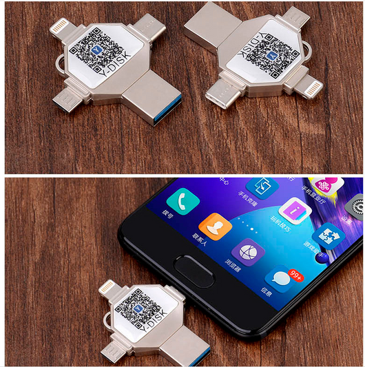 Memoria USB Multifunción 4 en 1 de Alta Velocidad para Móviles - Image 11