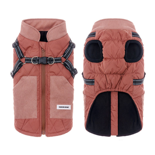 Abrigo Impermeable para Perros Pequeños - Invierno y Otoño con Forro Térmico