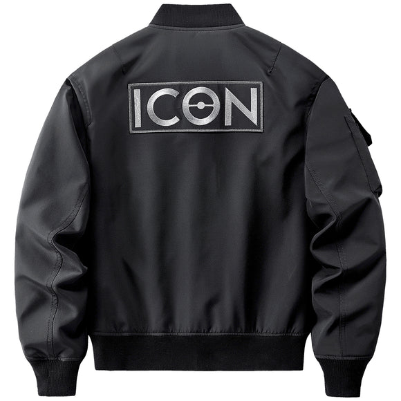 Chaqueta de Béisbol Suelta y Elegante