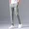 Pantalones Casuales de Hombre en Tela Ice Silk para Verano