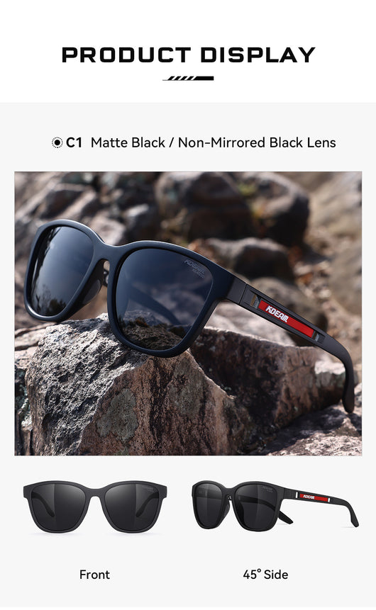 Gafas de Sol Deportivas con Protección UV y Bisagras de Metal - Image 19