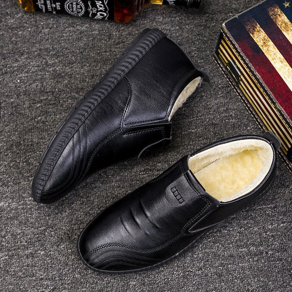 Botas de Invierno para Hombre con Forro de Piel - Aislamiento Térmico Extremo