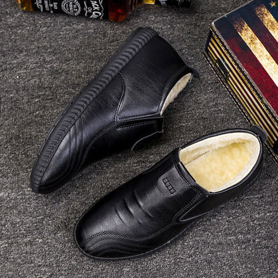 Botas de Invierno para Hombre con Forro de Piel - Aislamiento Térmico Extremo