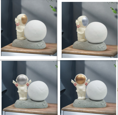 Lámpara de Escritorio Astronauta Moderno - Luz Nocturna Decorativa para Habitación - Image 8