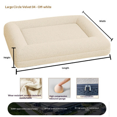 Cama Sofá para Perros Extragruesa Desmontable y Lavable, Todo Clima - Image 17