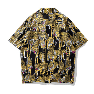 Camisa Hawaiana Cuello Cubano Floral - Image 51