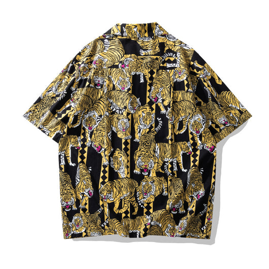 Camisa Hawaiana Cuello Cubano Floral - Image 51