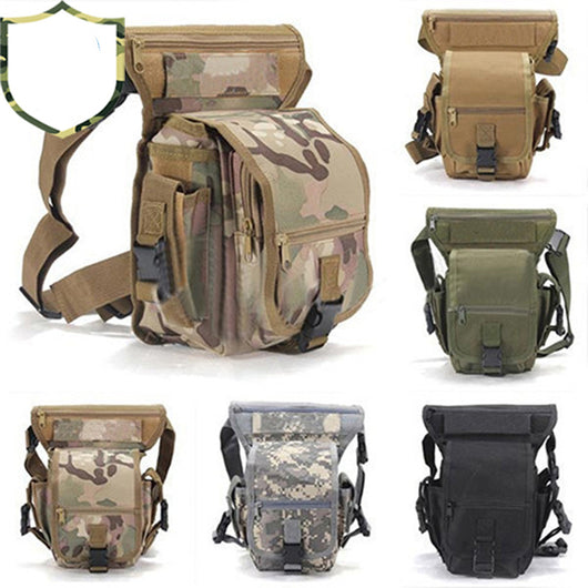 Bolsa Táctica Cruzada para Pierna - Diseño Camuflaje Profesional - Image 14