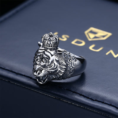 Anillo de Plata Tailandesa Retro con Apertura para Dedo Índice - Image 2