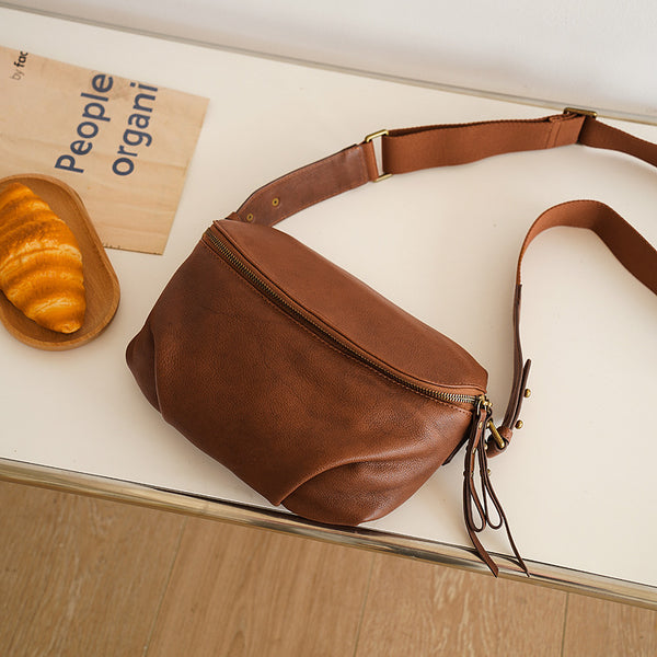 Bolso Bandolera Diseño Exclusivo de Cuero para Mujer