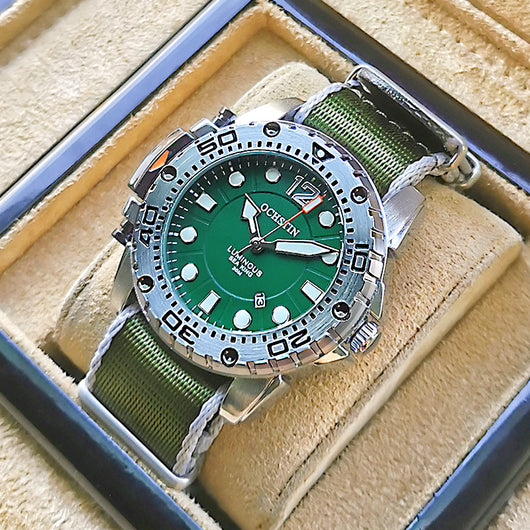 Reloj Deportivo Hombre con Correa Táctica Impermeable y Esfera Luminosa - Image 8