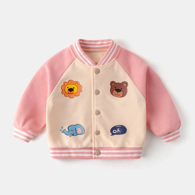 Chaqueta Deportiva de Béisbol Infantil Estilo Internacional para Otoño - Image 7