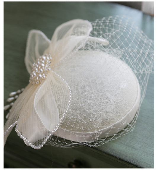 Gorra Vintage de Malla Blanca Perla - Image 17