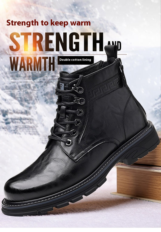 Botas de Trabajo Estilo Británico en Cuero - Calzado Profesional Versátil - Image 27