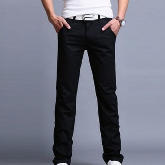 Pantalones Rectos Casual Holgados Versátiles para Hombre