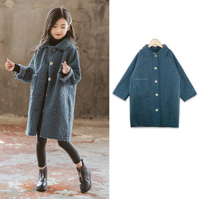 Chaqueta Acolchada para Niña con Forro de Borrego - Otoño e Invierno - Image 12