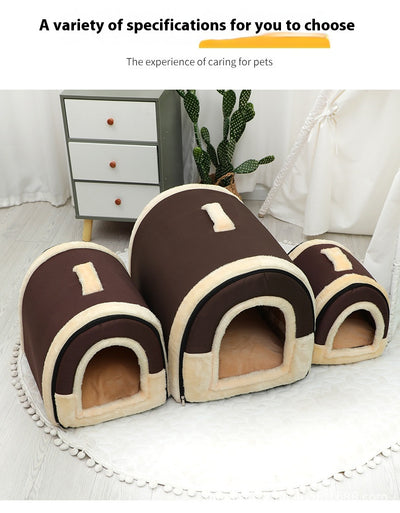 Cama Portátil para Mascotas Pequeñas y Medianas con Asa - Refugio Cálido y Acogedor - Image 20