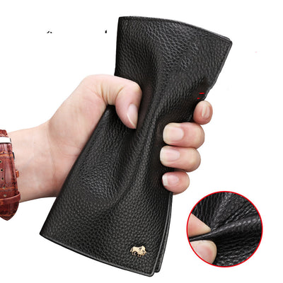 Cartera Larga para Hombre en Cuero de Bisonte Americano - Image 11